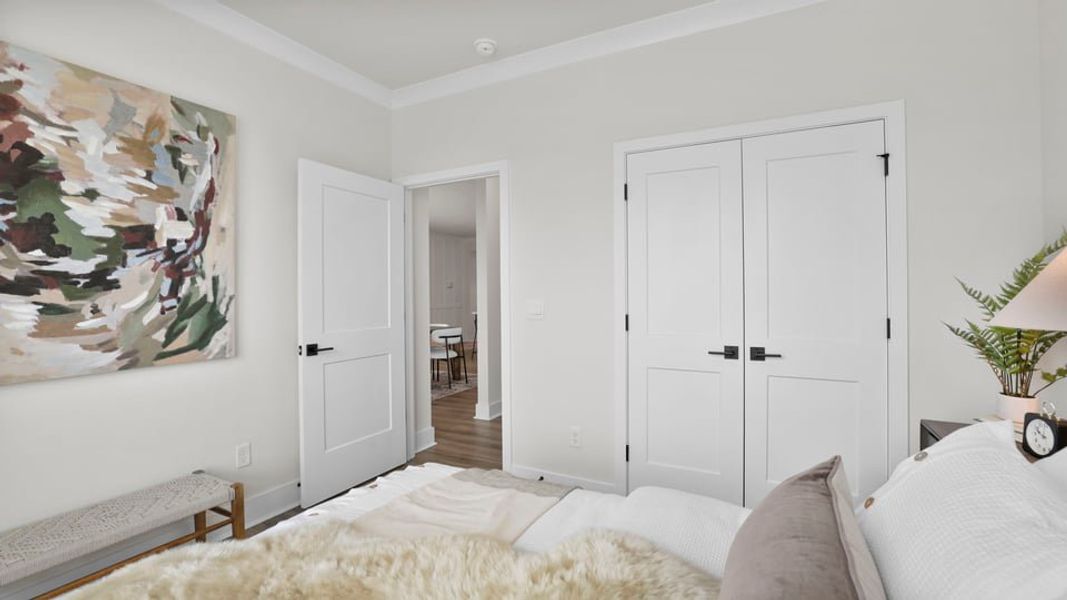 Furnished interior in a model home at Sycamore Cove in Woodruff (Image 58).