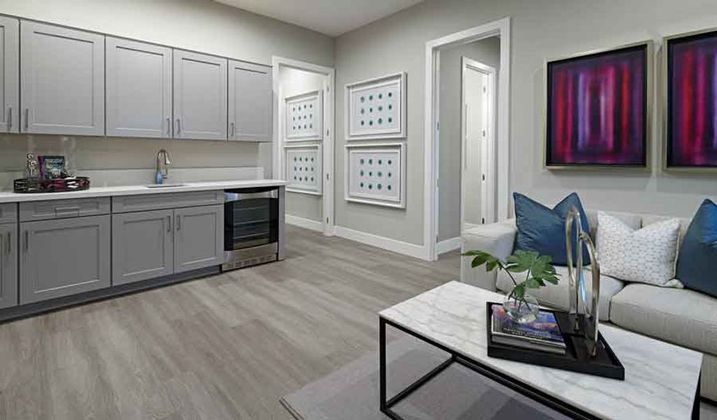 Furnished interior in a model home at Rye Manor in Parrish (Image 10).