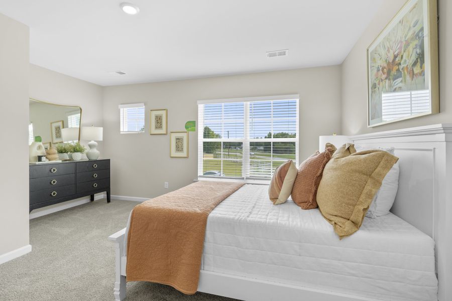 Furnished interior in a model home at Crystal Downs in Sumter (Image 31).