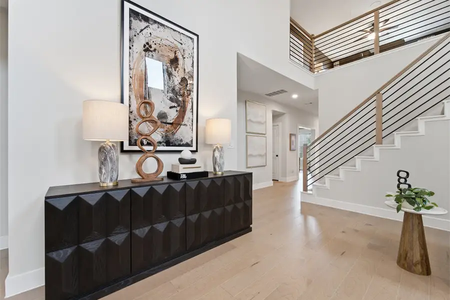 Furnished interior in a model home at Sierra Vista in Rosharon (Image 33). Furnished interior in a model home at Sierra Vista in Rosharon (Image 33).