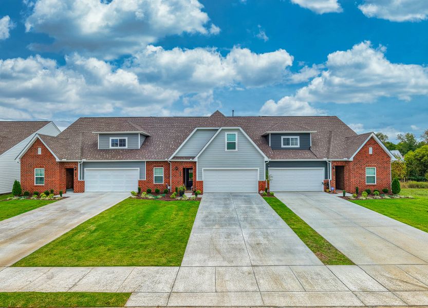 Streetscape of Community (Exterior Elevations may vary)