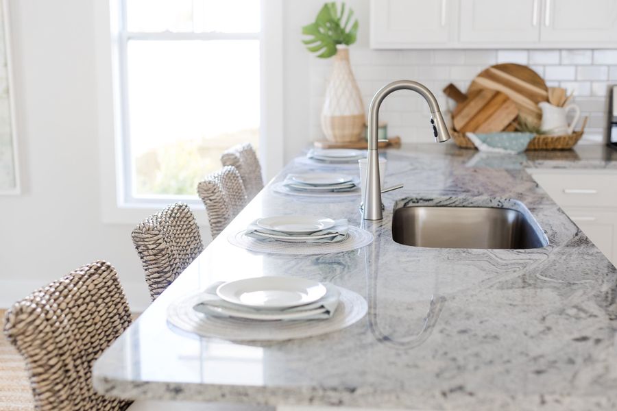 Close-up of interior finishes in a home at River Tide Farms, Bolivia (Image 53).