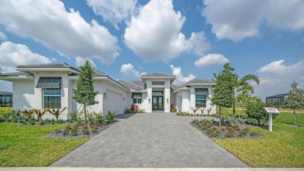 Front exterior of a home in the BELTERRA community, located in Port St. Lucie, FL (Image 68). Front exterior of a home in the BELTERRA community, located in Port St. Lucie, FL (Image 68).