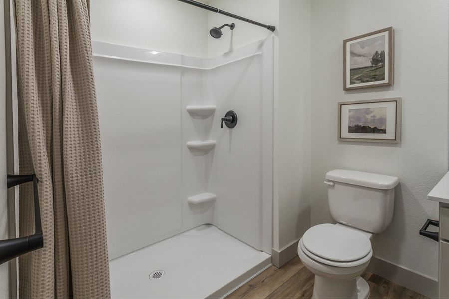 Furnished interior in a model home at Trailside Story Collection - Single Family Homes in Timnath (Image 7).
