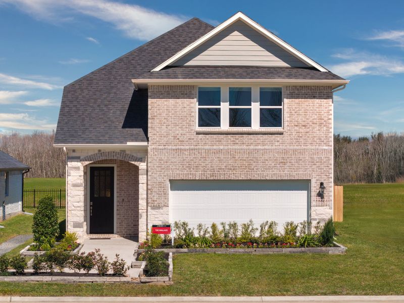 Front exterior of a home in the Laurel Landing: Landmark Collection community, located in Alvin, TX (Image 2).