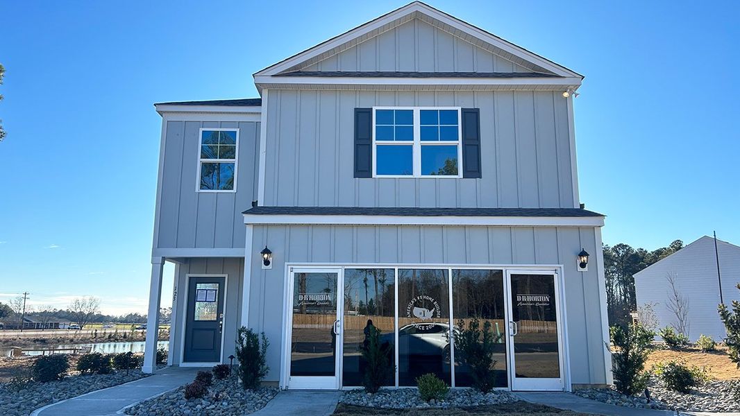 Front exterior of a home in the Sease's Pond community, located in Gilbert, SC (Image 2).