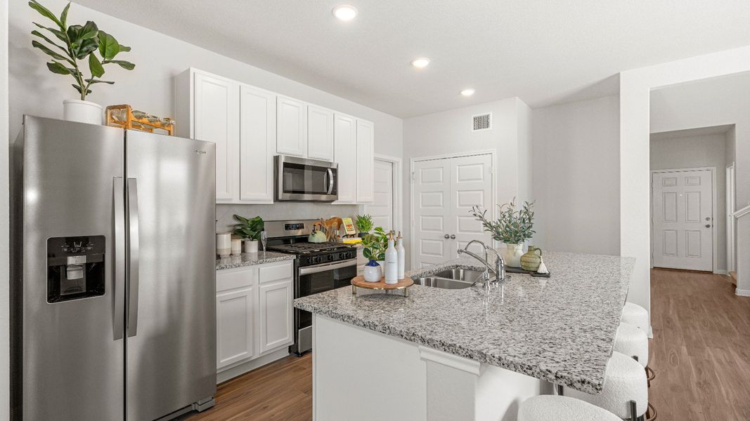 Timber Creek Model Home Kitchen