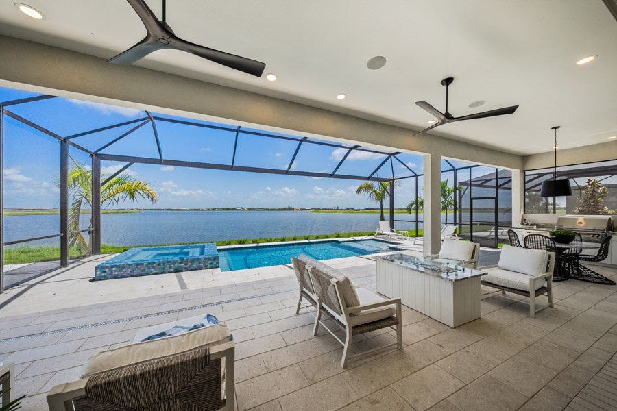 Exterior details of a home in Shellstone at Waterside, Sarasota (Image 6).