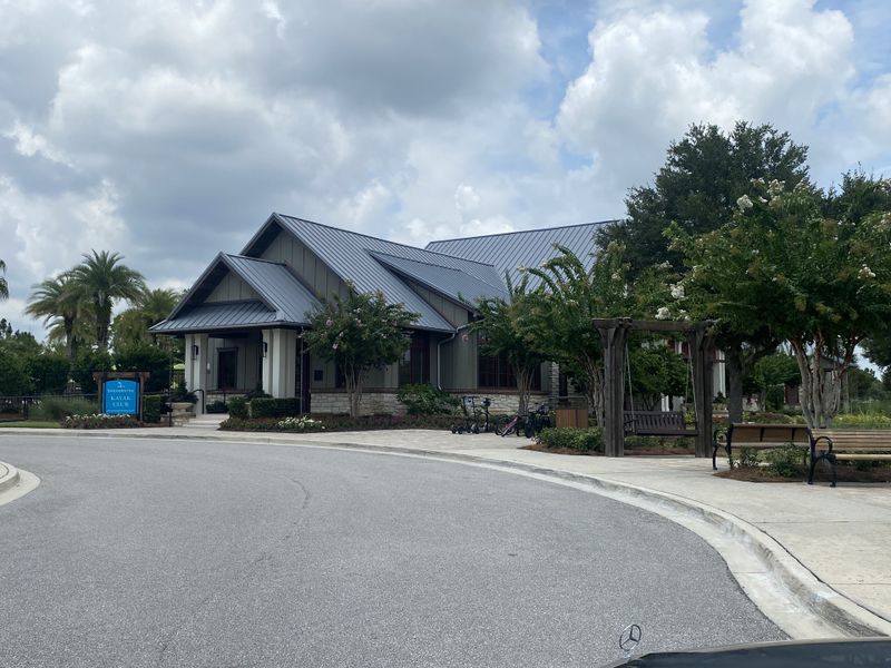 A beautiful community center with lush greenery in Shearwater: Shearwater - Single Family by Lennar (St. Augustine, FL).