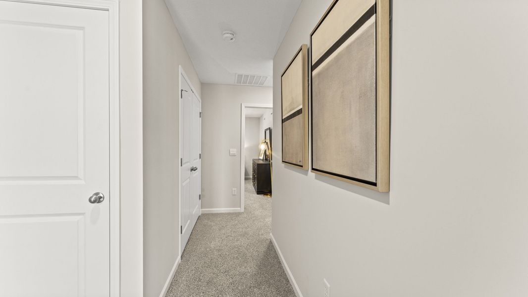 Furnished interior in a model home at Bancroft Place in Jackson (Image 17).