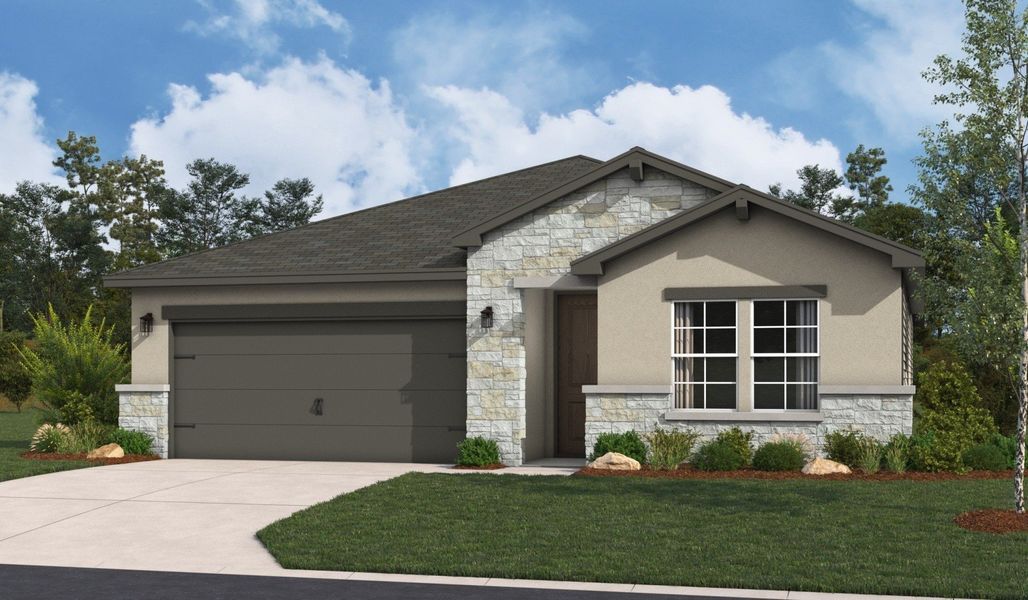 Front exterior of a home in the The Woodlands community, located in Mico, TX (Image 22).