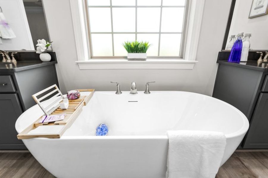 Furnished interior in a model home at Northborough in Colfax (Image 71).