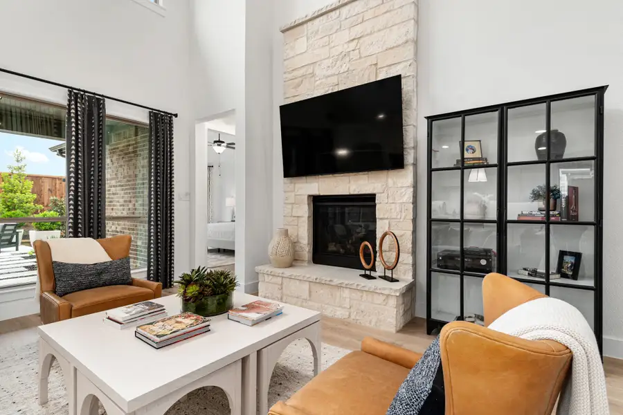 American Legend Homes 50' model in Wellington - Living Area American Legend Homes 50' model in Wellington - Living Area