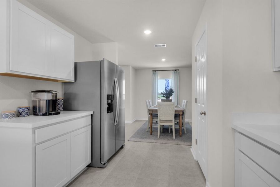 Furnished interior in a model home at Salt Creek At Mexico Beach in Mexico Beach (Image 16).