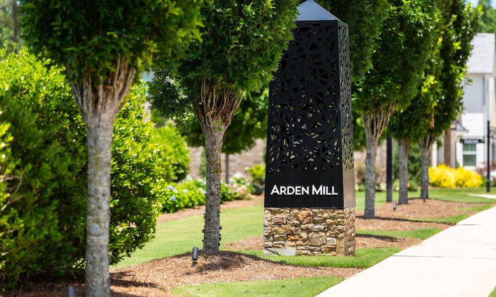 Entrance to the Arden Mill community in Fort Mill, SC, featuring signage and landscaping (Image 7).