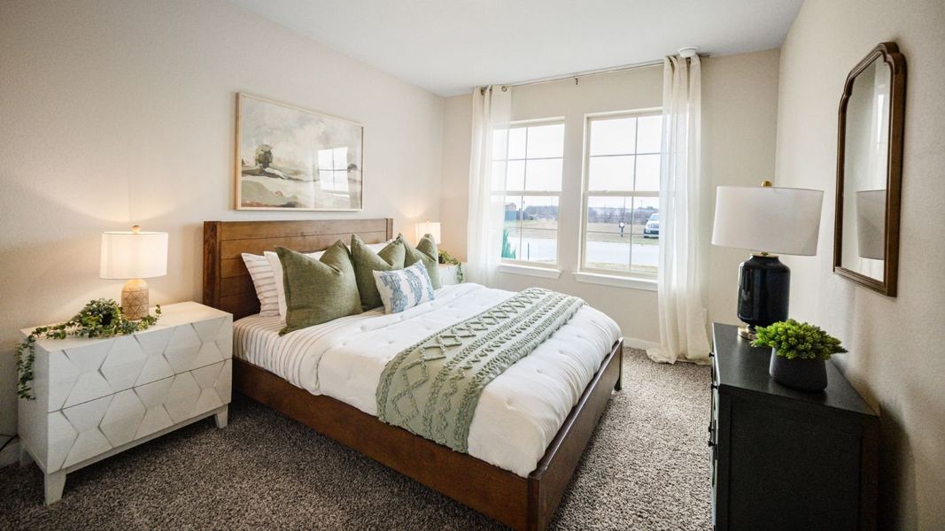 Furnished interior in a model home at Salem Crossing in Victoria (Image 17). Furnished interior in a model home at Salem Crossing in Victoria (Image 17).