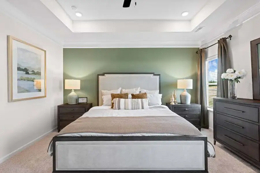The Buford II Primary Bedroom | Pineworth Landing | Macon, GA