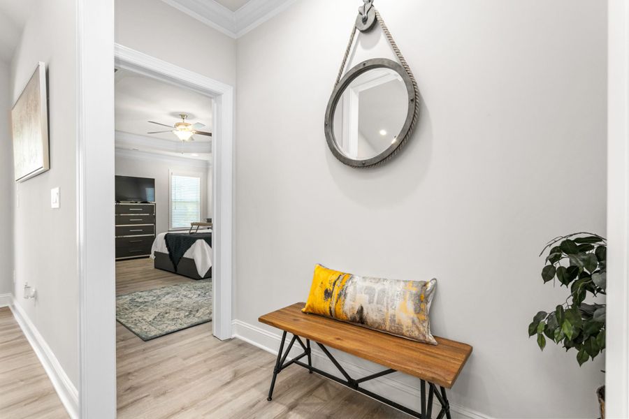 Furnished interior in a model home at Northborough in Colfax (Image 39).