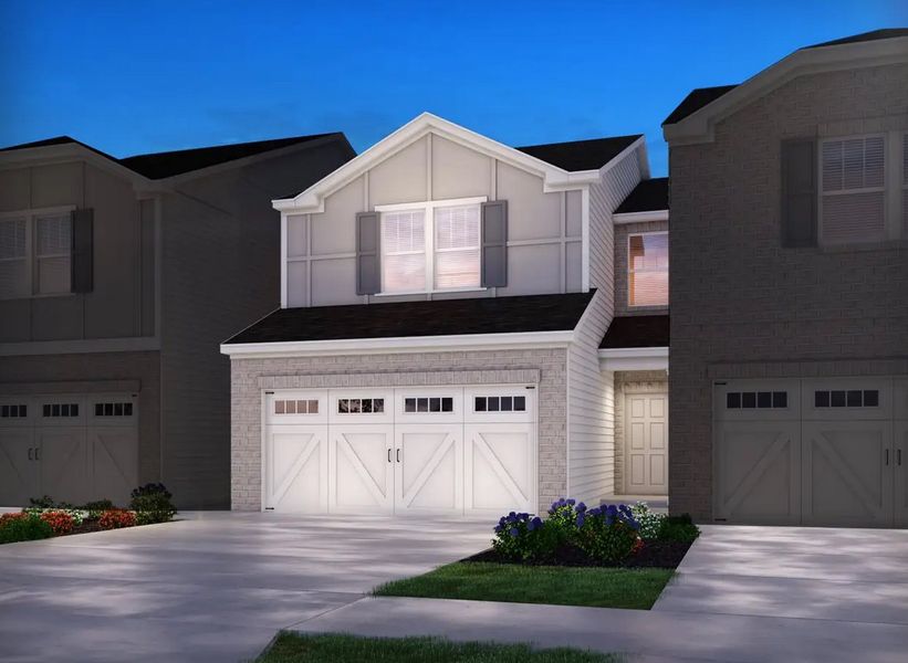 Image 3 of the The Woods at Dawson Townhomes community in Dawsonville, GA.