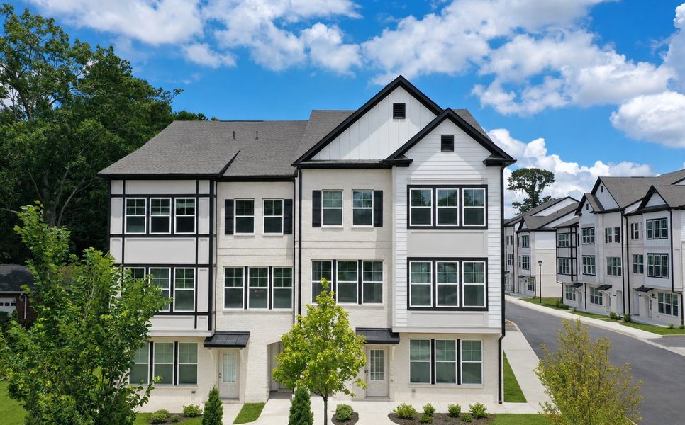 Front exterior of a home in the Town Center Overlook community, located in Norcross, GA (Image 3). Front exterior of a home in the Town Center Overlook community, located in Norcross, GA (Image 3).