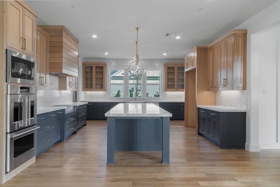 Furnished interior in a model home at Enchanted Creek in Lucas (Image 8).