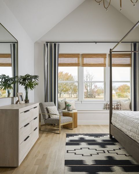 Furnished interior in a model home at Whitestone Estates in Parker (Image 20).