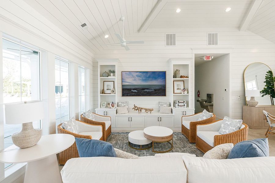 Furnished interior in a model home at The Sanctuary at Sunset Beach in Sunset Beach (Image 7).