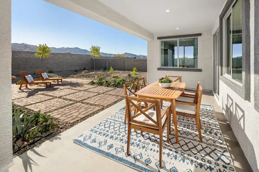 Exterior details of a home in Tirreno at IronWing, Litchfield Park (Image 4).