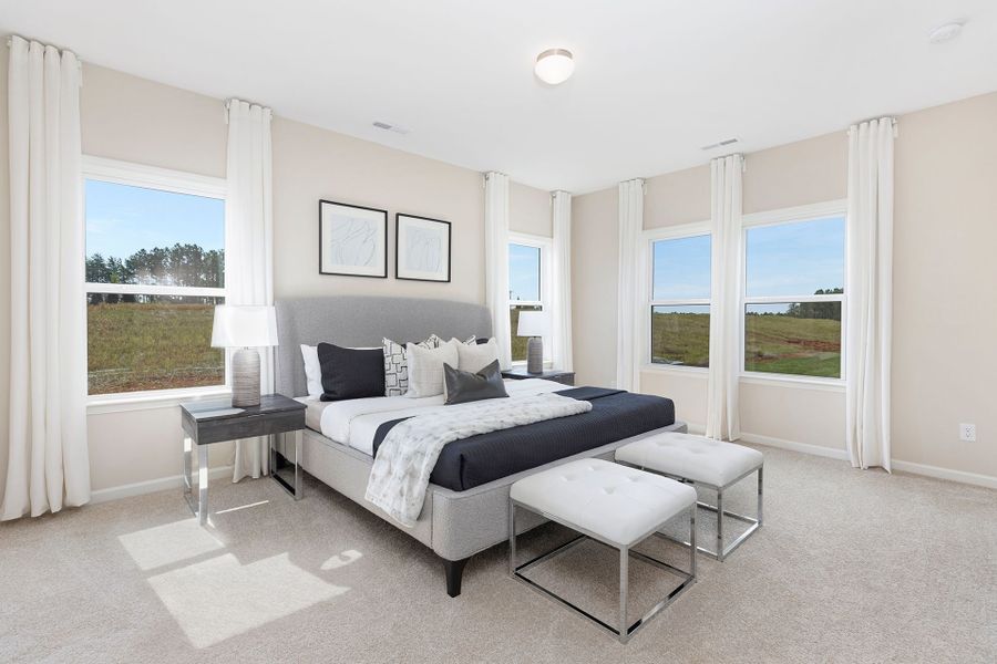 Furnished interior in a model home at Edgewater - The Greens in Lancaster (Image 10).