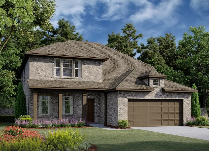 Front exterior of a home in the Willow Springs 80's community, located in Fort Worth, TX (Image 18).