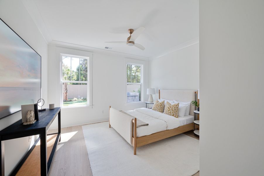 Furnished interior in a model home at South Island Plantation in Georgetown (Image 7).