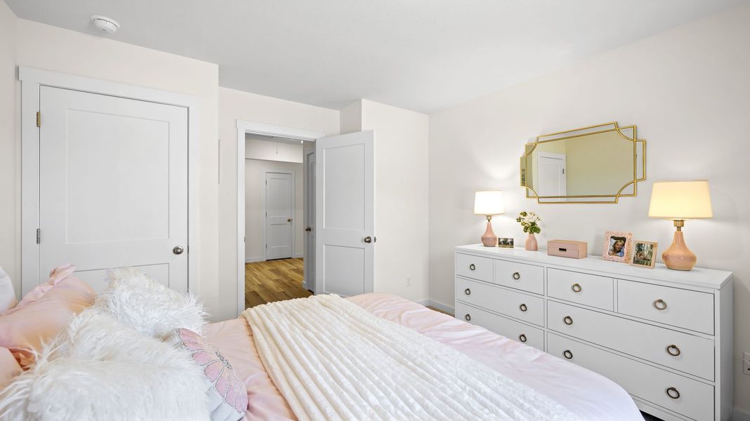 Furnished interior in a model home at Timber Creek in Rossville (Image 11).