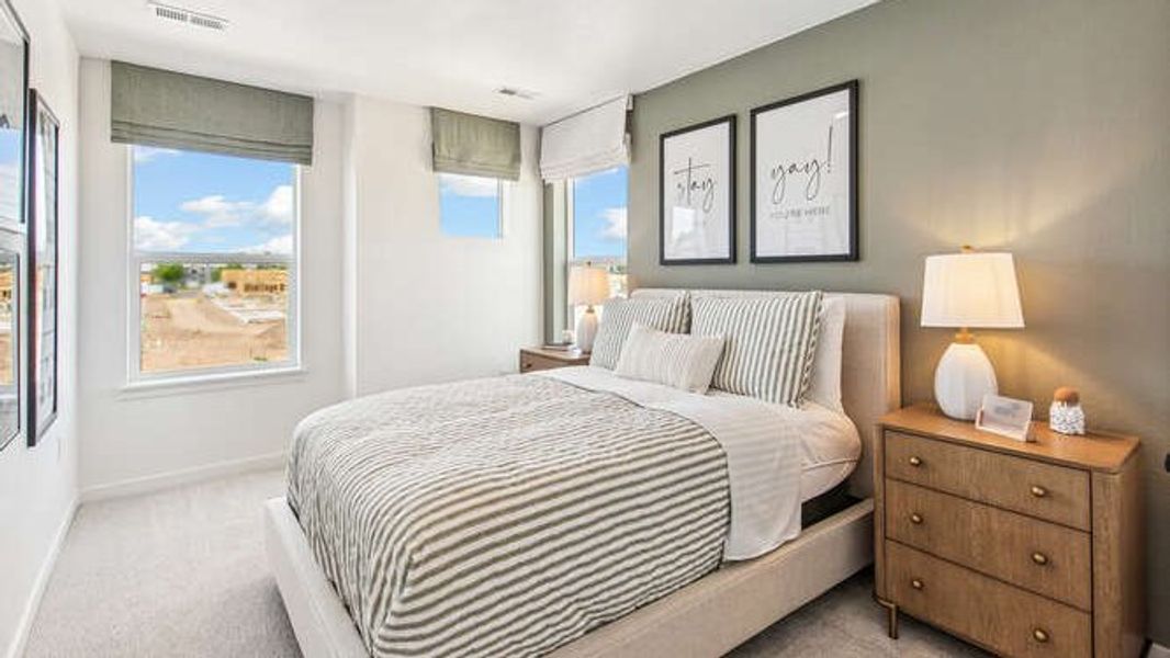 Furnished interior in a model home at Arcadia in Denver (Image 13).