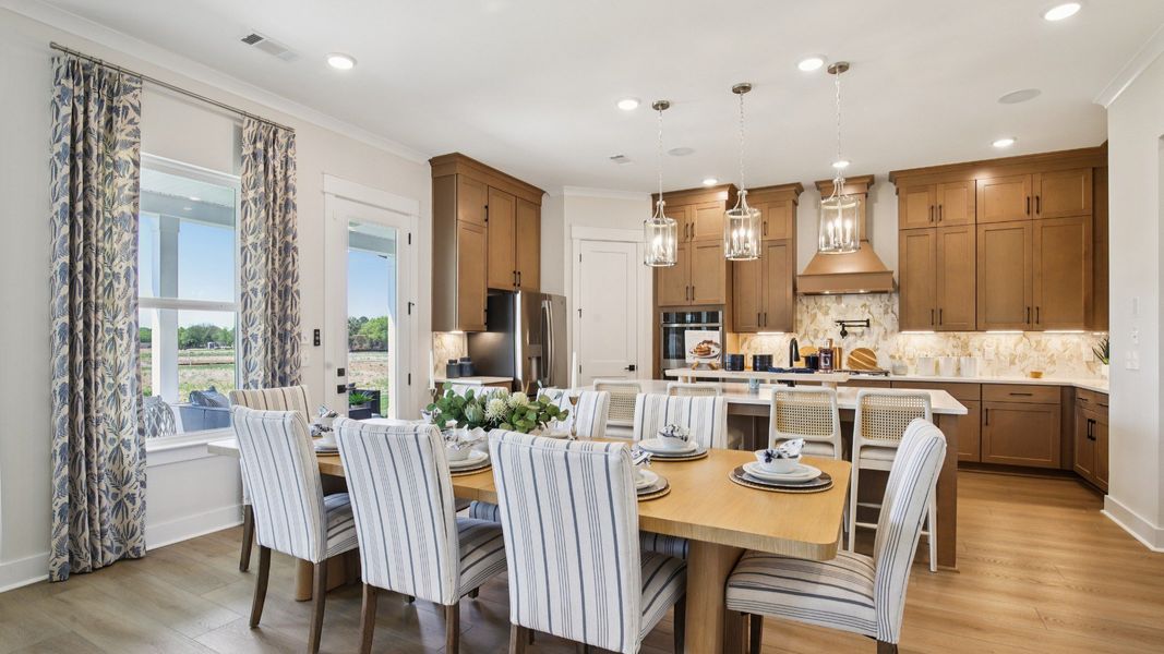 Furnished interior in a model home at Sagewood in Dawsonville (Image 14). Furnished interior in a model home at Sagewood in Dawsonville (Image 14).