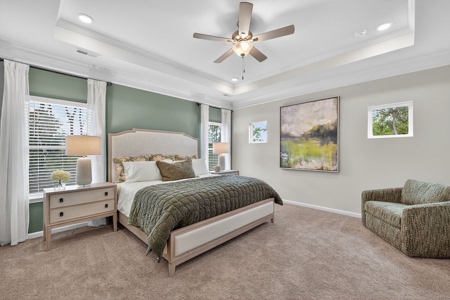 Furnished interior in a model home at Glendale Towns in Conyers (Image 106). Furnished interior in a model home at Glendale Towns in Conyers (Image 106).