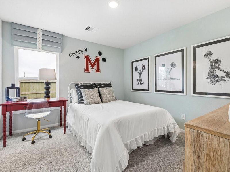Furnished interior in a model home at Windmill Estates in Magnolia (Image 25). Furnished interior in a model home at Windmill Estates in Magnolia (Image 25).
