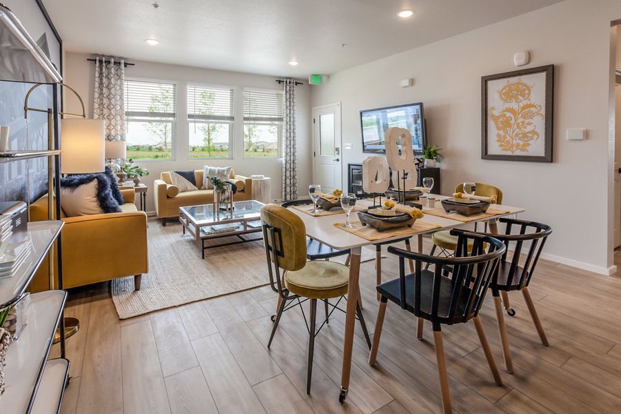 Furnished interior in a model home at Raindance Condos in Windsor (Image 10). Furnished interior in a model home at Raindance Condos in Windsor (Image 10).