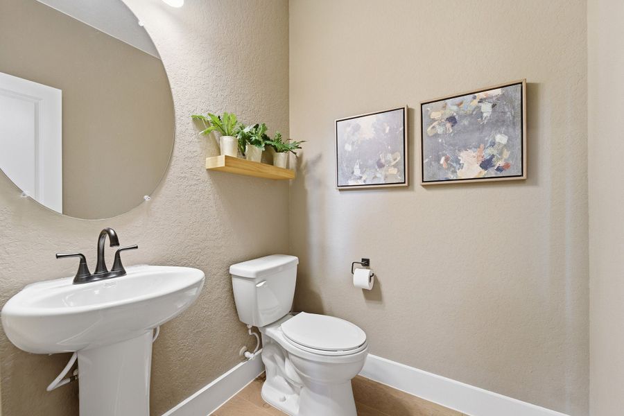 Furnished interior in a model home at Morgan Meadows in San Antonio (Image 8). Furnished interior in a model home at Morgan Meadows in San Antonio (Image 8).