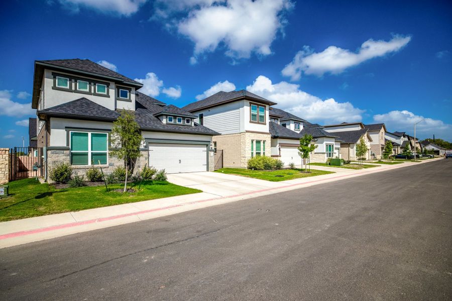Streetscape in Estancia West