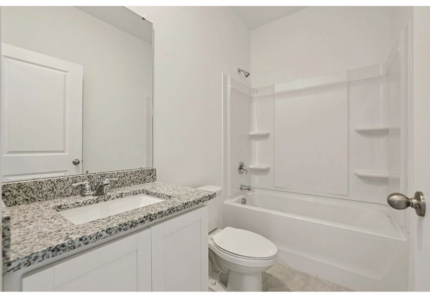 Furnished interior in a model home at Landings at Mount Olive in Polk City (Image 13). Furnished interior in a model home at Landings at Mount Olive in Polk City (Image 13).