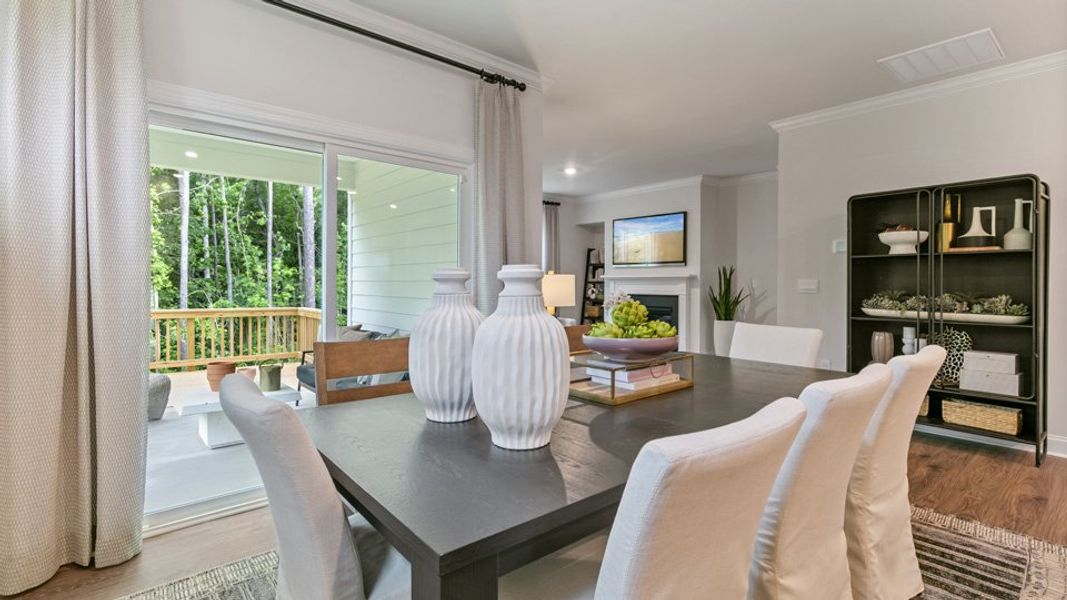 Furnished interior in a model home at Horton Park in Apex (Image 17). Furnished interior in a model home at Horton Park in Apex (Image 17).