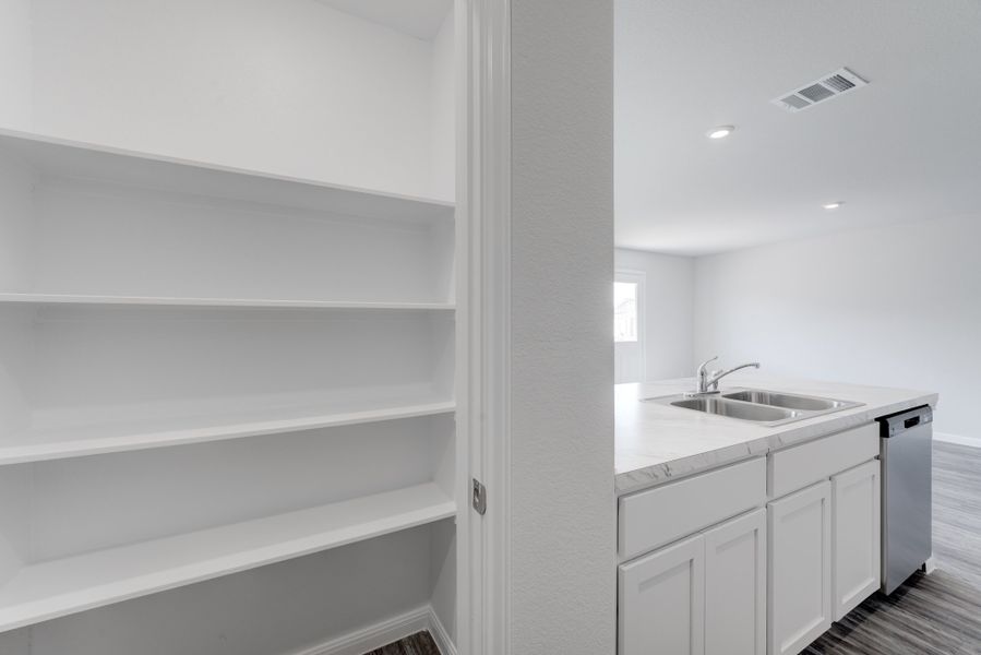 Furnished interior in a model home at Heather Heights in Itasca (Image 11).