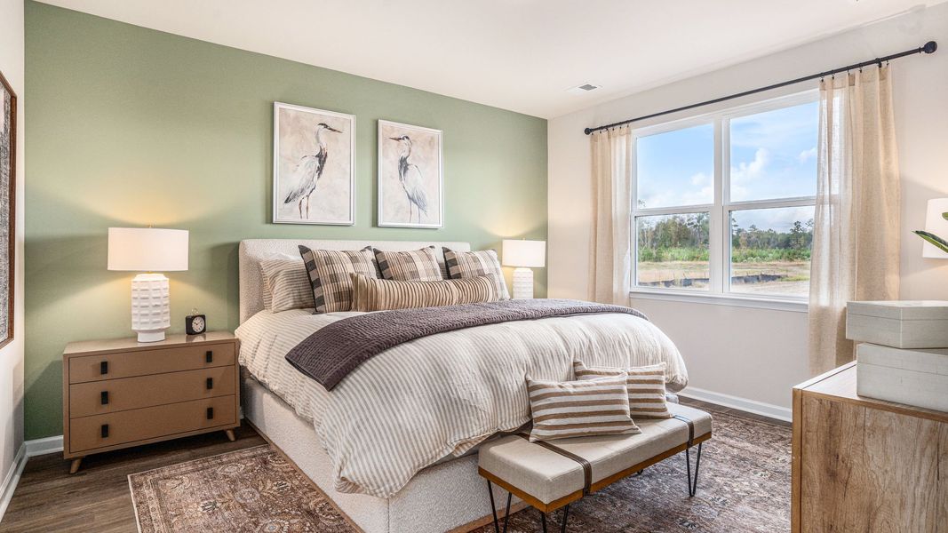 Furnished interior in a model home at Pinewood Estates in Conway (Image 12).