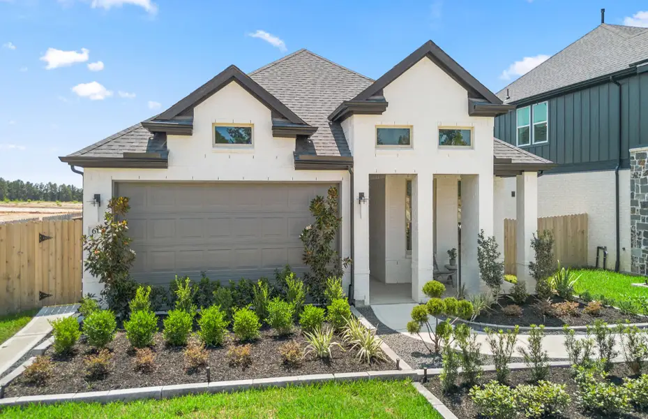 Front exterior of a home in the Montgomery Bend community, located in Montgomery, TX (Image 6). Front exterior of a home in the Montgomery Bend community, located in Montgomery, TX (Image 6).