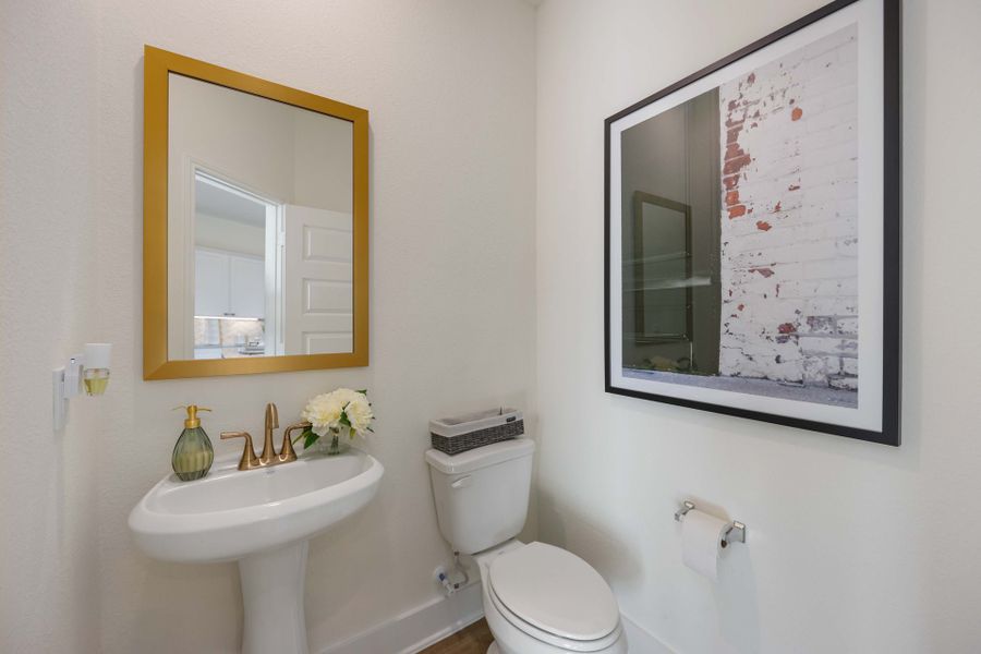 Alicante Model Home – Picasso Floorplan – Powder Room Alicante Model Home – Picasso Floorplan – Powder Room