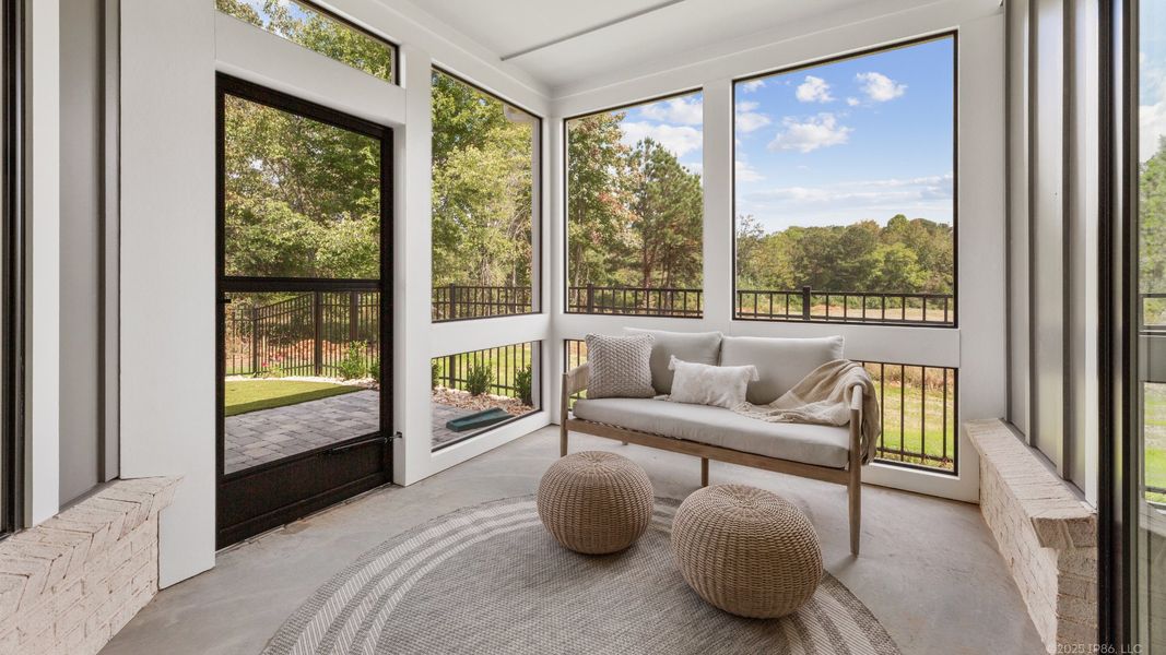 Exterior details of a home in The Courtyards by The Manor, Alpharetta (Image 9).