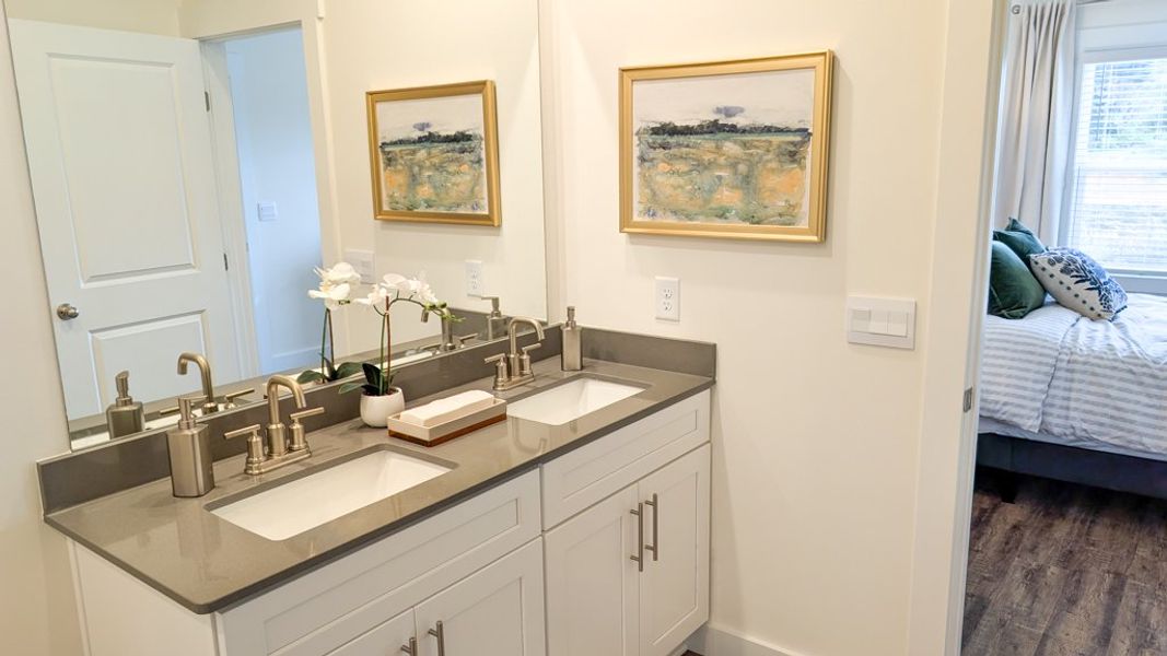 Furnished interior in a model home at Saint Andrews Garth in Kingsport (Image 20).