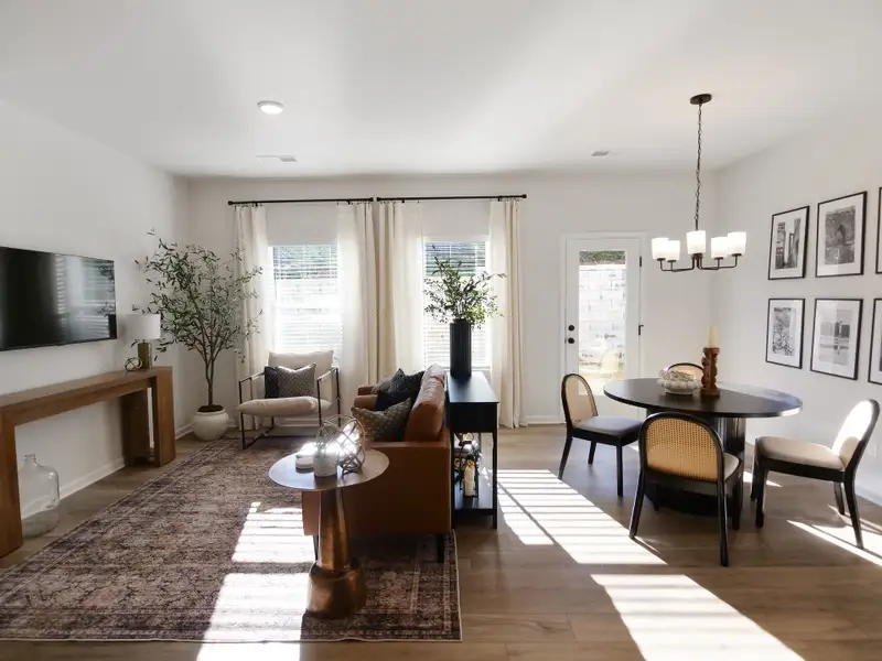 The Rutledge- Dining / Family Room The Rutledge- Dining / Family Room