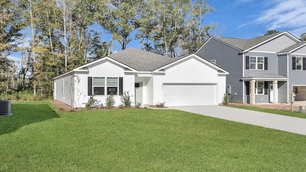 Front exterior of a home in the Avondale West community, located in Ridgeville, SC (Image 3). Front exterior of a home in the Avondale West community, located in Ridgeville, SC (Image 3).