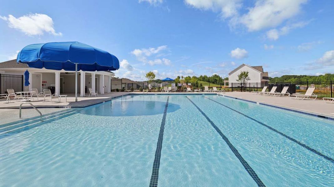 Front exterior of a home in the Sylvan Creek community, located in Denver, NC (Image 4).